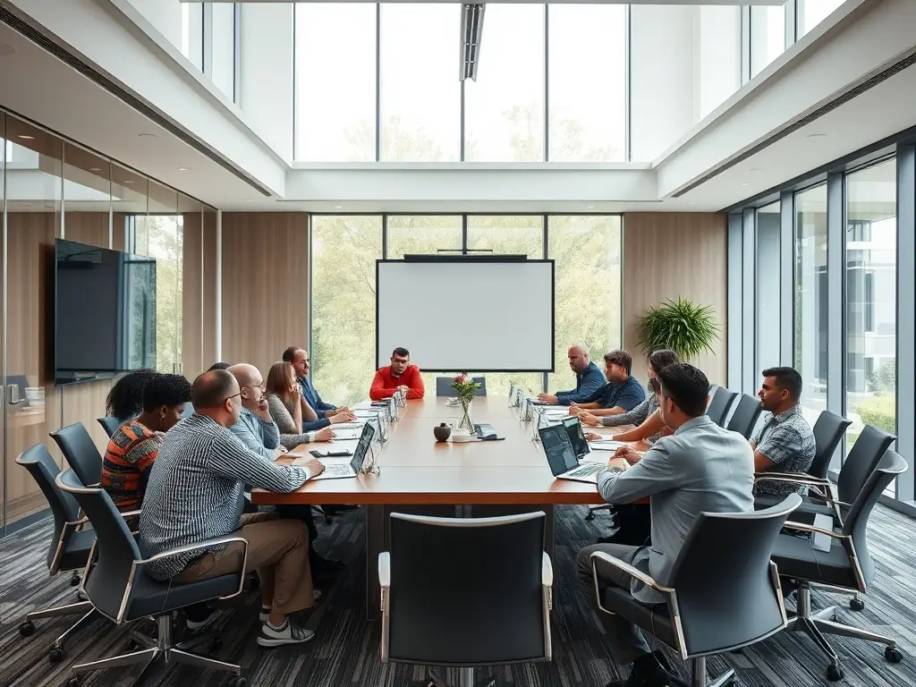 A photograph of attendees at a conference discussing regional heritage and artistic innovation, emphasizing the fostering of cultural exchange and artistic discovery.